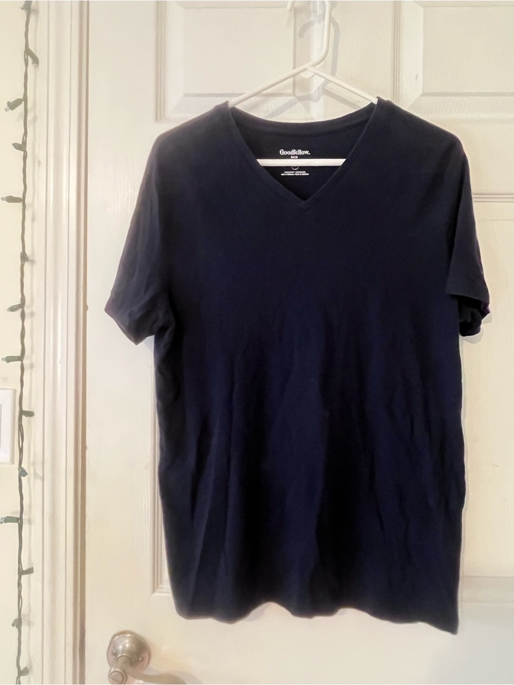 Goodfellow & Co Navy V-Neck Tee